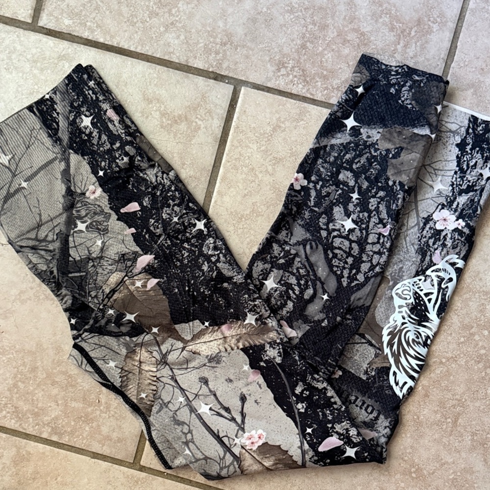 Darc Sport Black and Gray Leggings